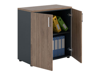 Dolab NV 0880 qapalı tünd qoz / antrasit