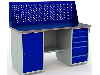  İş dəzgahı  2 tumbalı ekran ilə, PROFI WT160.WD1/WD5.000