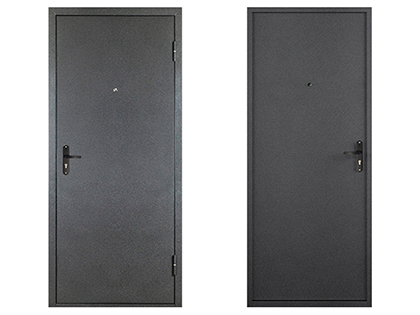 Metal giriş qapısı Profi PRO BMD qrafit