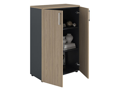 Dolab NW 1280  qapalı  təbii qarağac /antrasit