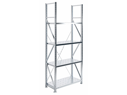 Stellaj MS U 250/100x50/4 (rəf başına yük 300)