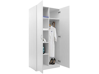 Otaqlar üçün dolab MF LH-2 1880 ağ