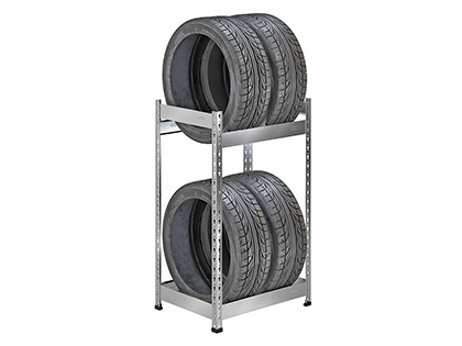 Rəf sistemi  SB 1153x688x525 4 təkər saxlamaq üçün, sinklənmiş